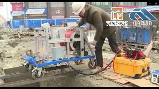 Ultrasonic Drilling Monitor for Hole quality testing of bored piles