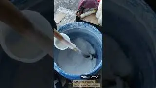 кумыс на улицах Улан-Батора