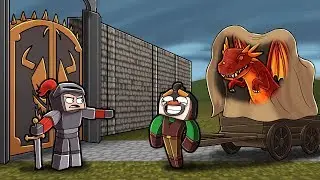 Minecraft Dragons - SNEAKING INTO EMPIRE CASTLE!