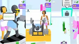 Fitness Club 3D Gameplay #1 (Android/IOS)