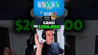 ¡ASÍ GANÉ $200,000 EN UN TORNEO DE POKER! 🤑💰#poker #pokeronline #pokerstars