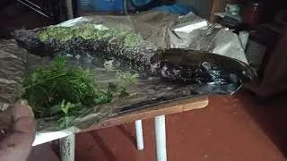 Друг поймал ЩУКУ!!!Приготовил в духовке!!Соседи прибежали со всего района!! #рыба #рецепт