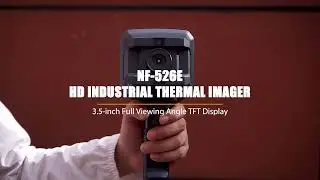 NF 526E Handhold Thermal Imager | 256*192  Clear Big Screen Visible | Products Display
