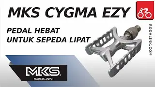 MKS Pedal Cygma Ezy, Pedal Kuat untuk Sepeda Lipat!