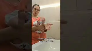 Как подмывать младенца. Основное правило