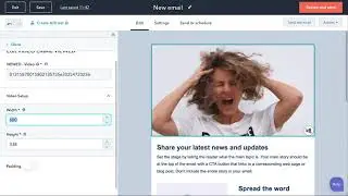 How to send a video by email with HubSpot?