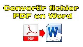 Comment convertir un fichier PDF en Word (doc) gratuitement