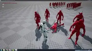 Melee combat / Action game template v1.1. Unreal Engine 4