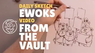 Daily Sketch Ewoks