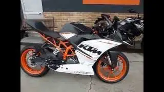 2015 KTM RC390 at Tokyo Japan