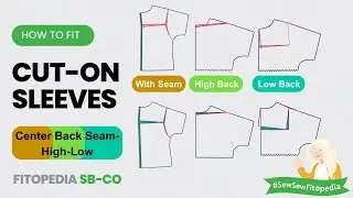Back Fitting Adjustments for Cut-On Sleeve Garments - SB-CO Fitopedia