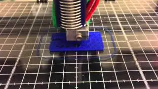 D-Bot CoreXY print test 1