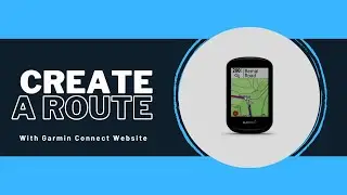 How to create a course in Garmin Connect.