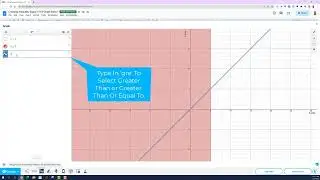 Creating Inequality Signs in The Graph Editor