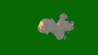 Action Explosion FX Green Screen after effects Premiere pro Chroma Key Royalty Free  Огонь