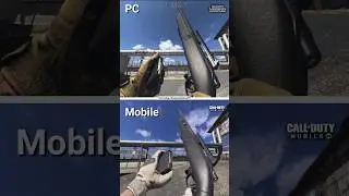CODM Weapon Inspection Comparison! (PC vs MOBILE)