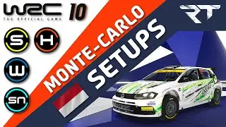 WRC 10 | Volkswagen Polo Rally2 | Monte-Carlo SETUPS