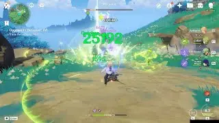 Why does dendro traveler actually do decent damage at talent level 1???
