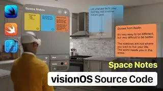 Space Notes - The Ultimate Note-Taking Experience for Apple Vision Pro | Full SwiftUI Source Code