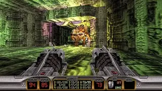 Duke Nukem 3D: 20th Anniversary World Tour- Lunar Apocalypse Boss Fight Overlord (Let's Rock)
