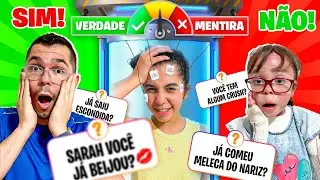 SARAH DE ARAÚJO ENTROU NA MÁQUINA DA VERDADE E DESCOBRIMOS TUDO !