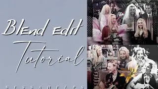Blend edit Tutorial| PicsArt