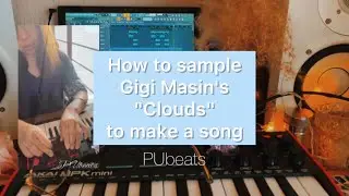 Making beats with samplings Melody sample by Gigi Masin's 