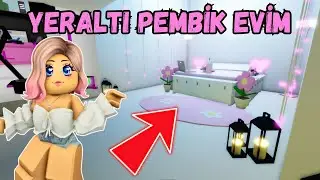 YERALTINDAKİ PEMBE EVİM🏡TUBA ARI🐝ARIGİLLER🐝ROBLOX Brookhaven🏡RP 🐝AYŞEM ECE ARI