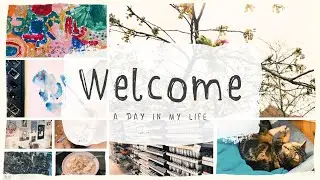 A Day In My Life - My "Studio", Watercolor Flow, Favorites and Family Life...