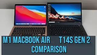 ThinkPad T14s Gen 2 vs M1 MacBook Air Compared (2021)