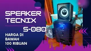 Review Speaker Murah Subwoofer Tecnix SPK S-080
