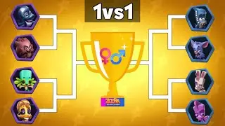 Who is the Best BOYS or GIRLS Characters? | 1vs1 Zooba Tournament