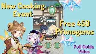 200 Free Primogems. Wanmin Welcome Event. Genshin Impact Guide