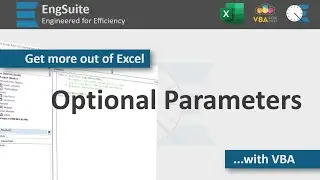 Excel UDF Optional Parameters - Excel VBA