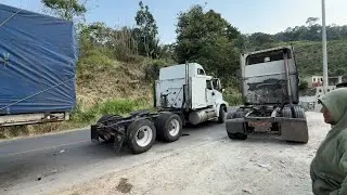 Casi se accidenta el International que no tiene nombre
