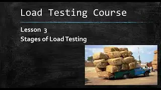 Load Testing Course | Stages of Load Testing | Section 3