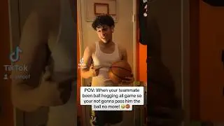 When your teammate been BALL HOGGING all game! 🤣🤣