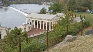 PHILADELPHIA ASMR - dude stretches outdoors at Philly Waterworks 🌊🧘‍♂️
