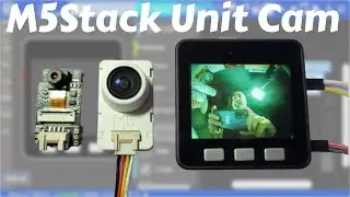 Unbox and Test M5Stack Unit Cam WiFi Camera DIY Kit