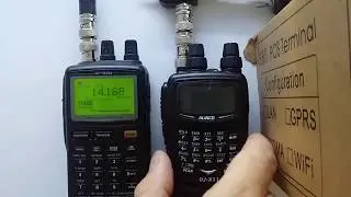 Alinco DJ-X11 & Icom IC-R20