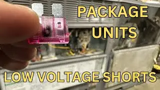 How To Find A Low Voltage Short (Package Unit Edition) - HVAC Training