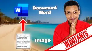 HOW TO CONVERT A PHOTO TO A WORD DOCUMENT (COMPUTER COURSE BEGINNER SENIOR)