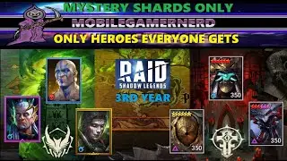 EP 5: Year 3 Raid Shadow Legends F2P Mystery Shard Only Run (Hard Mode Bommal Gets Blown Up)