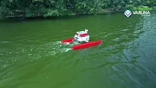 Drone Videography | Varuna System's USV Boaty | Aerial Videography 4K