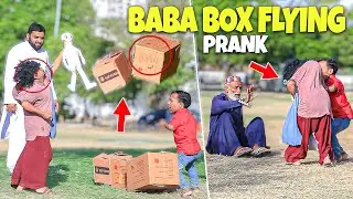 BaBa Flying Box Prank - Hillarious Reactions | ​⁠
