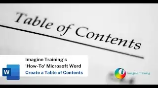 Microsoft Word - How to Create a Table of Contents