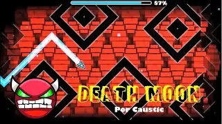 DEATH MOON (Easy Demon) [Old version/Original Song] 60fps ~ GEOMETRY DASH GAMEPLAY