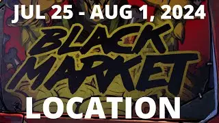 Black Market Vending Machine Location July 25 2024 | Borderlands 3 | (Skywell-27) + The MENU