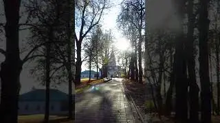 Утренний перезвон в парке Коломенское