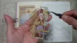 [A Page at a Time #264] decorate a journal with me